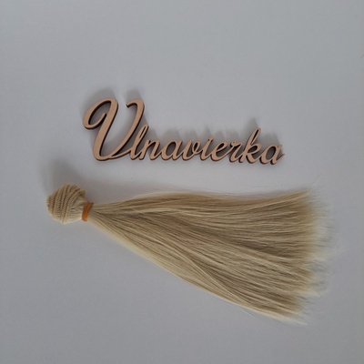 Vlasy pre bábiky blond