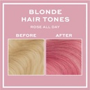 Revolution Haircare Tones For Blondes tónovací balzám pro blond vlasy Rose All Day 150 ml