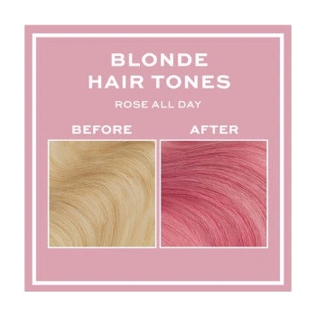 Revolution Haircare Tones For Blondes tónovací balzám pro blond vlasy Rose All Day 150 ml