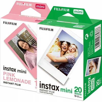 Fujifilm Instax mini glossy film 20 fotografiÍ 16567828 – Zbozi.Blesk.cz