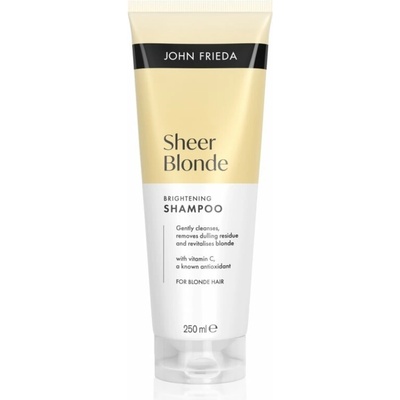 John Frieda Sheer Blonde Brightening Shampoo rozjasňujúci šampón pre blond vlasy 250 ml