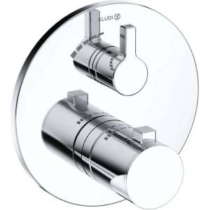 Kludi Nova Fonte - Термостатична душ-батерия за вграждане, хром 208850515 (208850515)