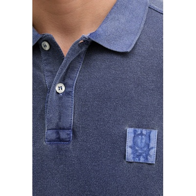 United Colors of Benetton Памучна тениска с яка United Colors of Benetton (3089U302D)