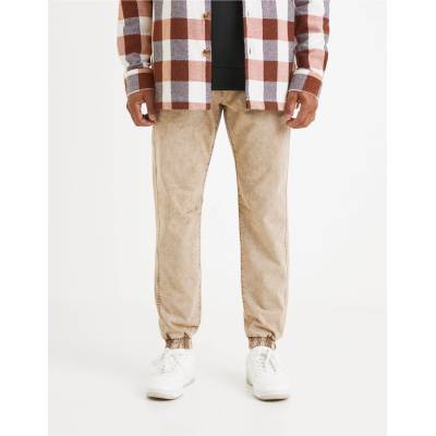 Celio Бежов мъжки панталон на райета Celio Celio | Bezhov | МЪЖЕ | XXL
