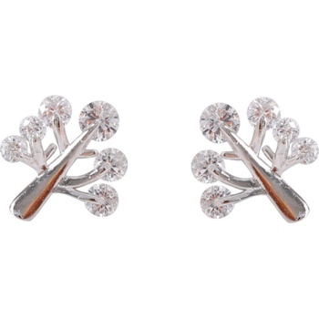 Silenti Jewelry Сребърни обеци "Дръвче