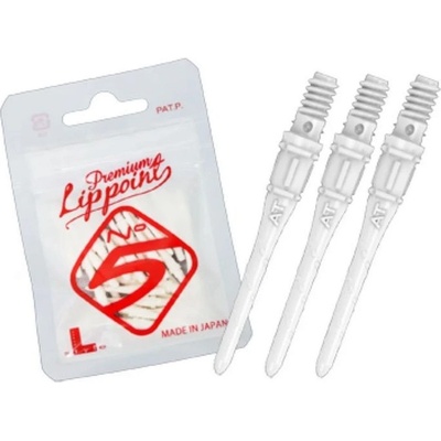 L-Style Premium LipPoint biele No.5 závit, 30mm, 30ks