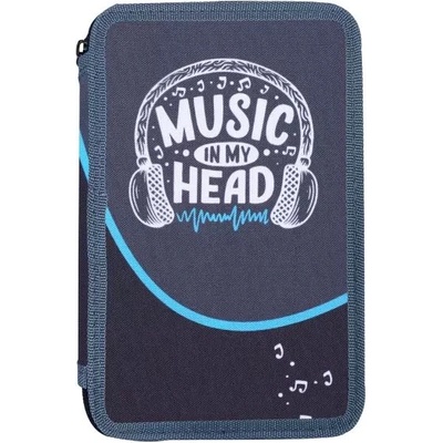 Herlitz Трислоен несъдържащ пълнеж несесер „Mucis In My Head (400211296)