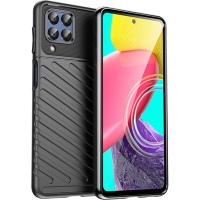 HQWear Thunder гъвкав брониран кейс за Samsung Galaxy M53 5G, черен (9145576255094)