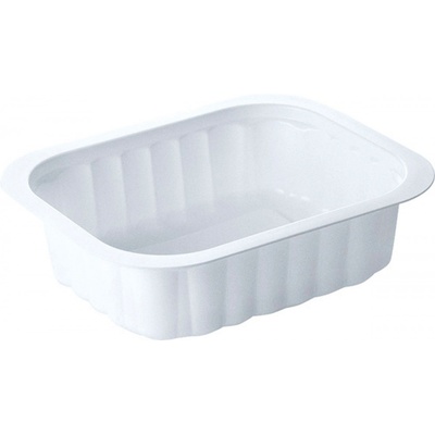 DUNI Tácka sdish pp biela 1-dielna 138 × 114x35 mm 350 ml