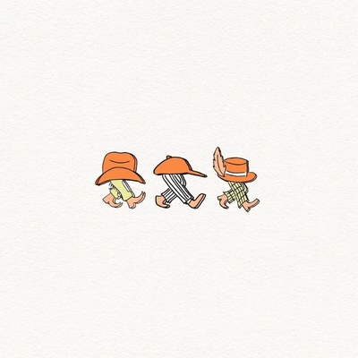 Bad Bad Hats - Walkman (Orange Crush Coloured) LP