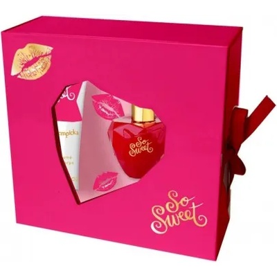 Lolita Lempicka Комплект за жени Lolita Lempicka So Sweet - Eau de Parfum 50 мл + Лосион за тяло 75 мл