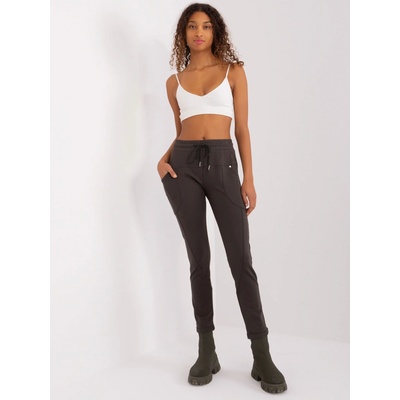 Relevance dámské tepláky -rv-dr-8696.20-khaki