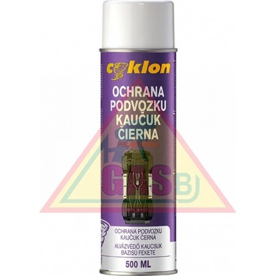 Cyklon Ochrana podvozku kaučuk čierna 500 ml