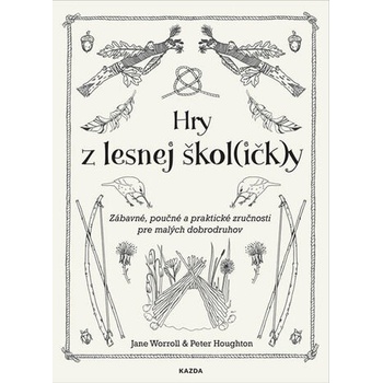 Hry z lesní školky - Zábavné, rukodělné a dovednostní aktivity pro malé dobrodruhy - Worroll Jane