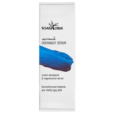 Soaphoria Miracle overnight noční stimulační & regenerační sérum pro všechny typy pleti 15 ml