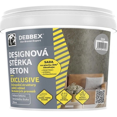 Den Braven 57140Q Designová stěrka BETON EXCLUSIVE 5 kg