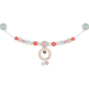 Goki Декорация за количка Goki - С клипсове и кайра в розово (65293)