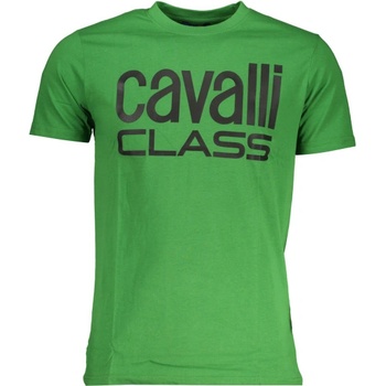 Cavalli class Мъжка тениска с къс ръкав cavalli class, Цвят Зелен (qxt62qjd060_ve07334)