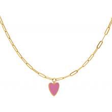 Ornamenti Dětský pink heart gold OOR300044