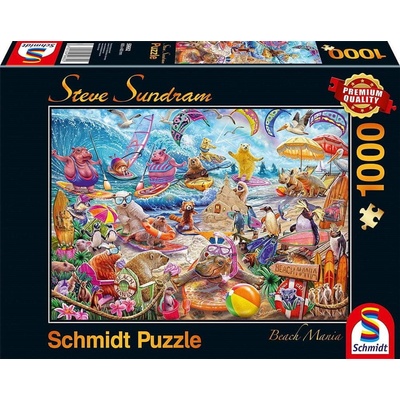 Schmidt Plážová mánie 1000 dielov