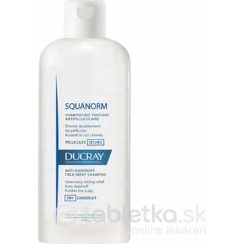Ducray Squanorm Pellicules Séches šampón proti suchým lupinám 200 ml