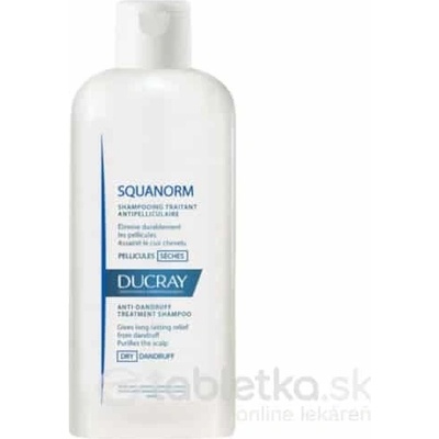 Ducray Squanorm Pellicules Séches šampón proti suchým lupinám 200 ml