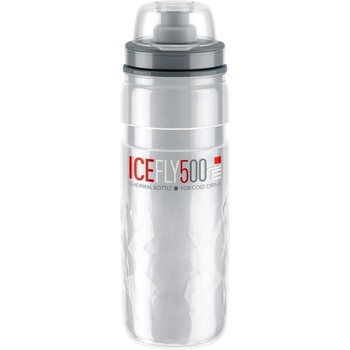 Elite Бутилка за велосипед Elite Ice Fly Cycling water bottles - Transparent - размер 500 ml (533-2503-0611)