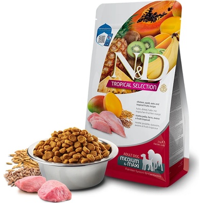 N&D Tropical Selection Dog Adult M/L Chicken 2 kg