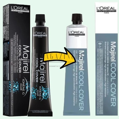 L'Oréal Professional L'Oréal Professionnel Трайна амонячна боя Majirel Cool Cover - Метални тонове 50 мл (086-4)