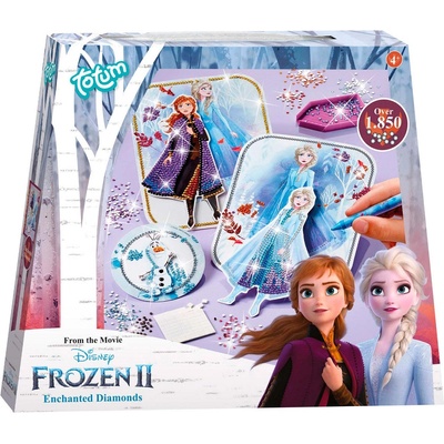 Totum Творчески комплект Totum - Декорирай сам, Пленителни диаманти Frozen 2 (T680722)