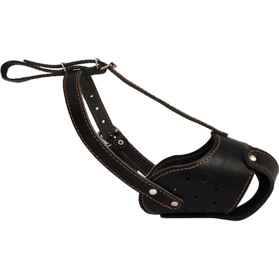 CoLLaR Kožený náhubek pro psa staff