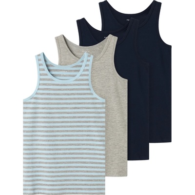 Name it Детски топ Name it Kid's Tank Top 4-Packs Top - Aquamarine - размер 122/128 (EU) (704-6376-0117)