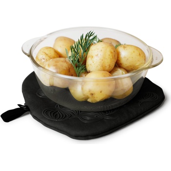 Bosign Подложка за горещи съдове с кухненска ръкавица Bosign черна (218201)