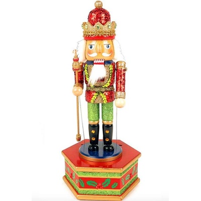 TifanTex drevený Luskáčik zvonkohra 32cm