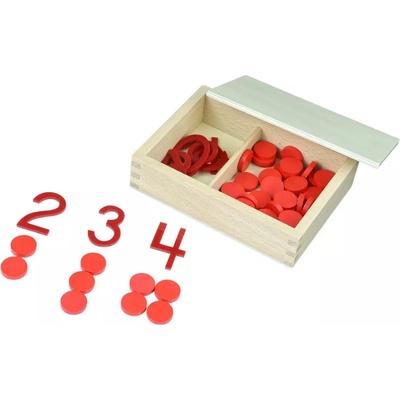 Moyo Montessori číslice a žetóny