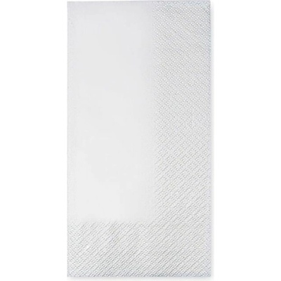 Wimex Servítky 40x40cm 2V biele 8f 250ks