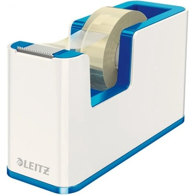 Leitz WOW Odvíječ pásky bílo-modrá / Na pásky do 19 mm x 33 m