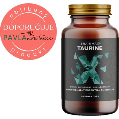 BrainMax Taurine 825 90 kapslí – Hledejceny.cz