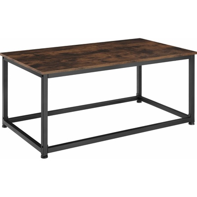 Tectake 404449 Lynch 100x55x45,5cm industriálne drevo tmavé rustikálne
