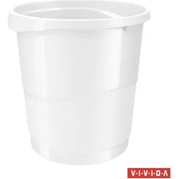 ESSELTE Кошница за хартия, 14 литра, ESSELTE "Europost", Vivida white 623945 (623945)