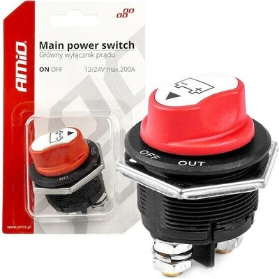 Hlavní vypínač autobaterie 12/24 max.200A-03027