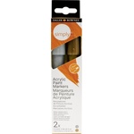 Daler-Rowney Simply Acrylic Marker Комплект акрилни маркери 2 - 3 mm Gold and Silver 2 x 5, 3 ml (126300918)