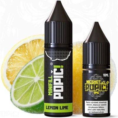 Popič! Lemon Lime 15 ml 6 mg