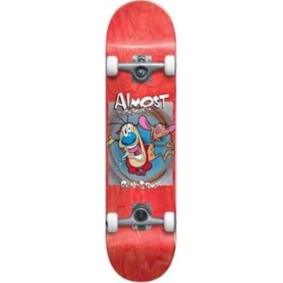 Almost Комpletely скейтборд ALMOST REN & STIMPY BOXED PREMIUM COMPLETE (червен)