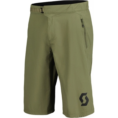 Scott Shorts M's Trail Vertic w/pad haygreen
