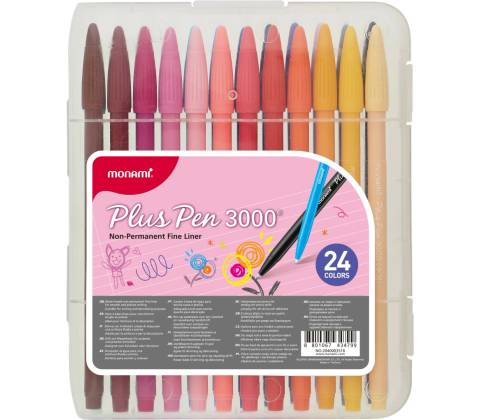 Monami Plus Pen 3000 24 ks