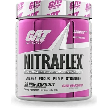 Image 1 of G.A.T. Nitraflex Advanced | with Nitrosigine [306 грама] Гуава с драконов плод