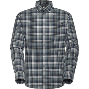 MAMMUT Мъжка риза с копчета Mammut Trovat Summer Longsleeve Shirt - Marine / Strata - размер XXL (033-2469-0115)