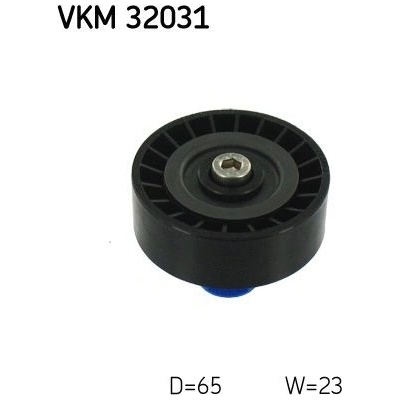 Vratná/vodiaca kladka rebrovaného klinového remeňa SKF VKM 32031