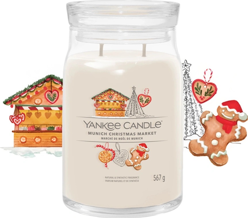 Yankee Candle Signature Munich Christmas Market 567g od 778 Kč